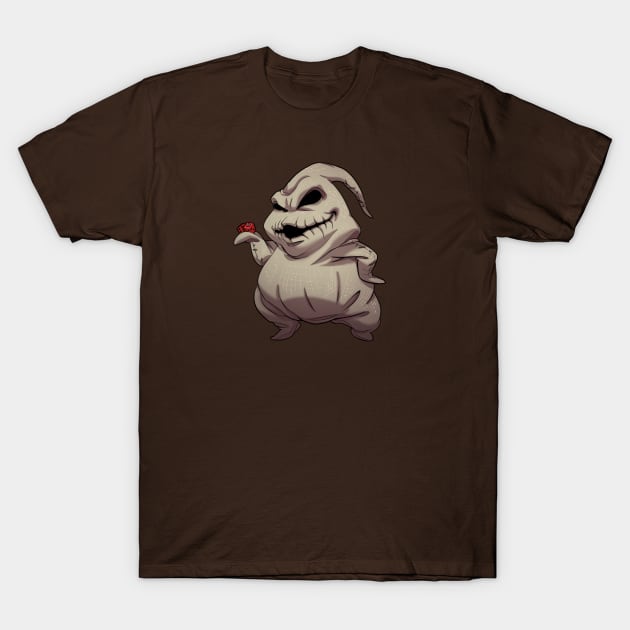 Sack Oogie Boogie Man T-Shirt by Casey Edwards